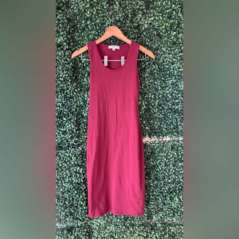 Love Burgundy Sleeveless Top